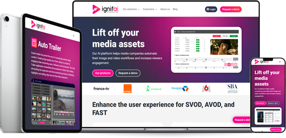 Réalisation du site de l'entreprise Ignifai